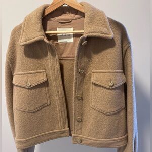 Aritzia Wilfred Cropped Ganna Jacket